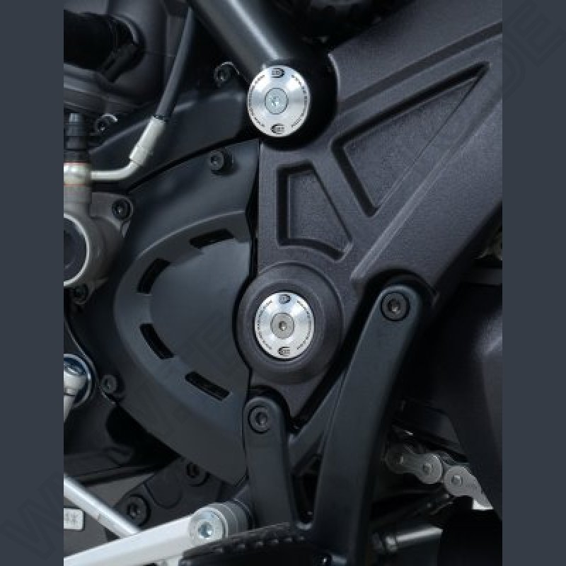 R&G Racing frame plug kit Ducati Diavel