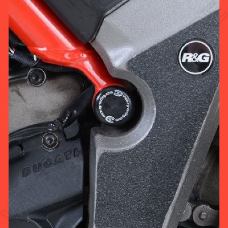 R&G upper frame plug Kit Ducati Multistrada 950 / 1200 / 1260 / V2 / Desert X