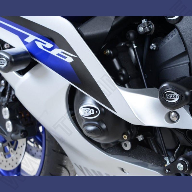 R&G \"Strong Race\" Engine Case Cover Kit Yamaha YZF R6 2008-