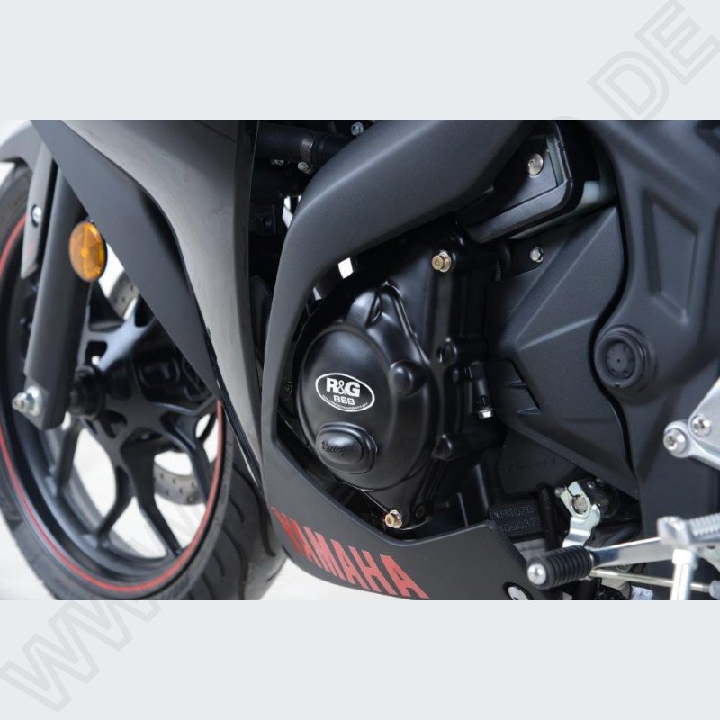 R&G \"Strong Race\" Motordeckel Protektor Set Yamaha YZF-R25 / R3 / MT-25 / MT-03