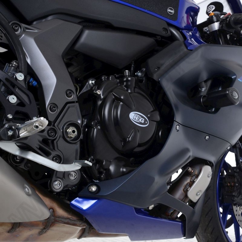 R&G \"Strong Race\" Engine Case Cover Kit Yamaha R7 2022-
