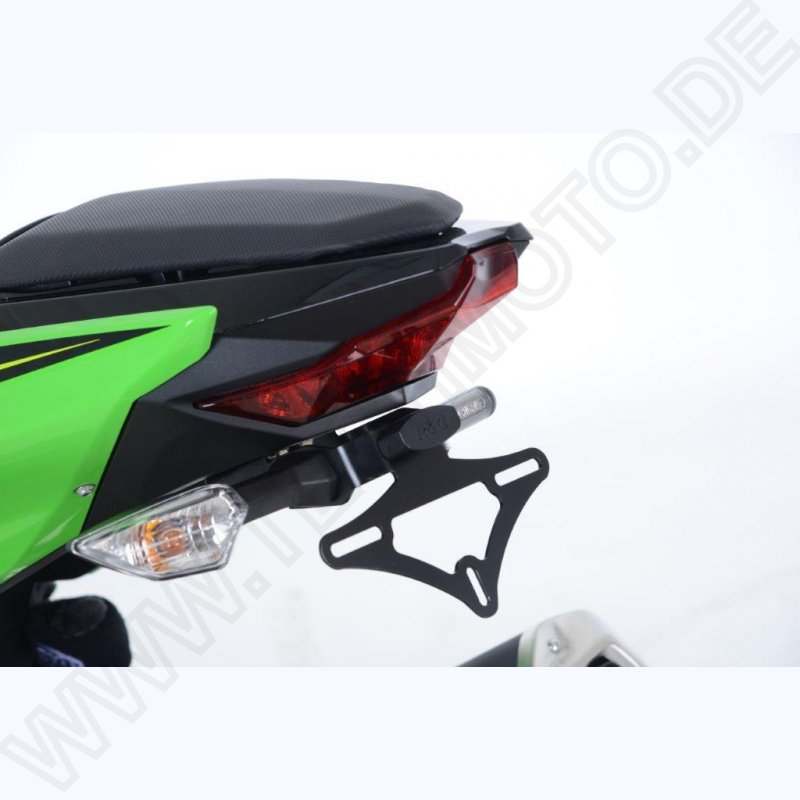 R&G Premium Licence plate holder Kawasaki Ninja 250 / 400 2018- / Z 250 / 400 2019-