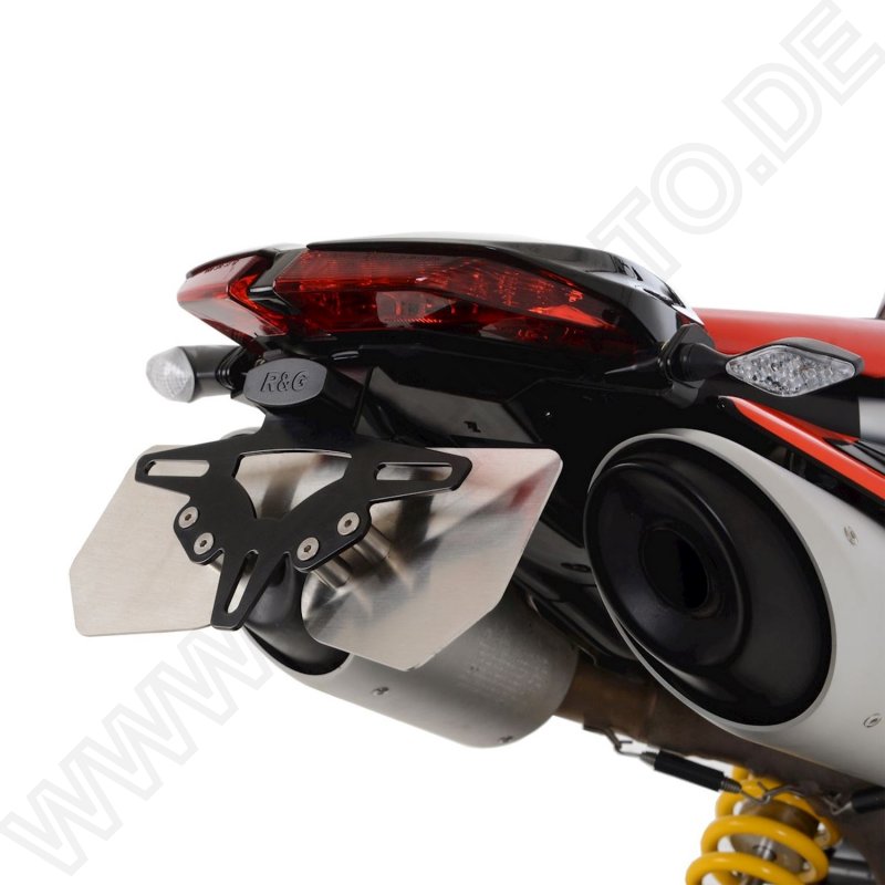 R&G Kennzeichenhalter mit Hitzeschutz Ducati Hypermotard 950 / SP / RVE 2021-