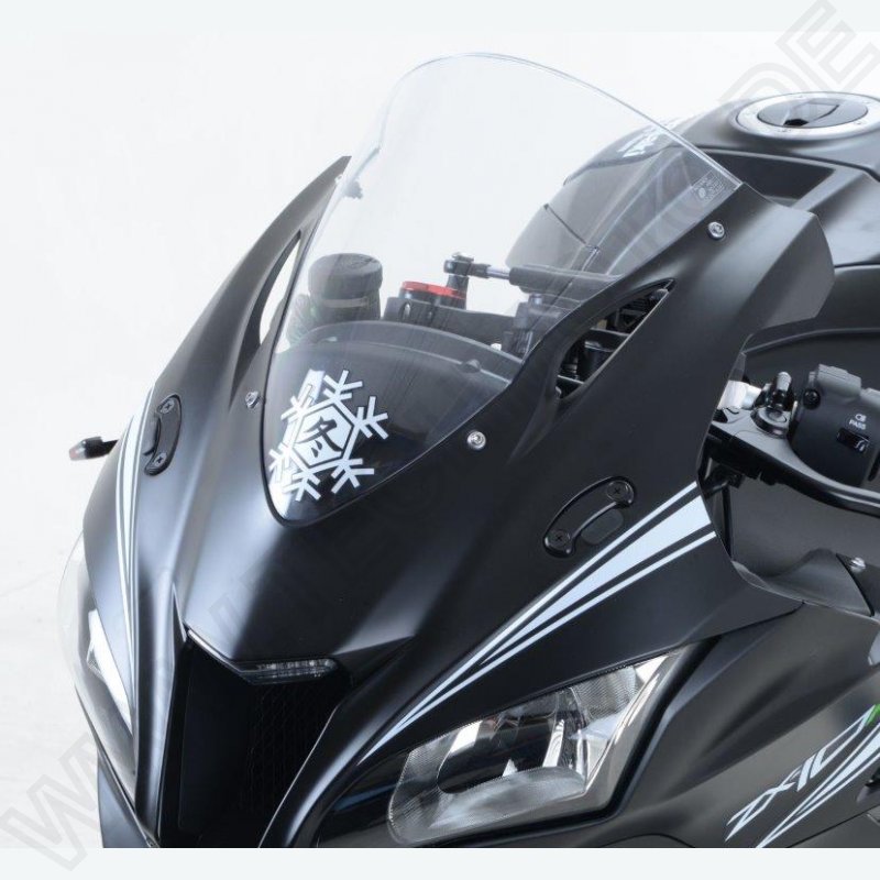 R&G Racing Mirror Blanking Plates Kawasaki ZX-10 R 2016-