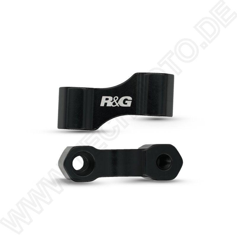 R&G Mirror Wideners M10 x 1.25 Right Hand Thread Mirrors height 50 / width 45mm
