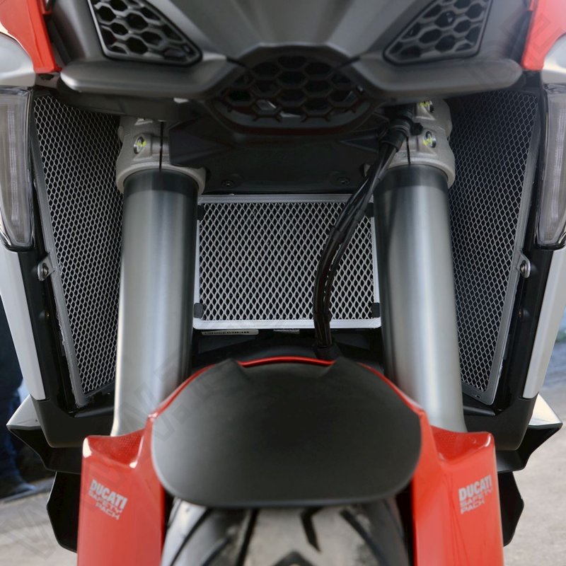 R&G Oil Cooler Guard Ducati Multistrada V4 2021-