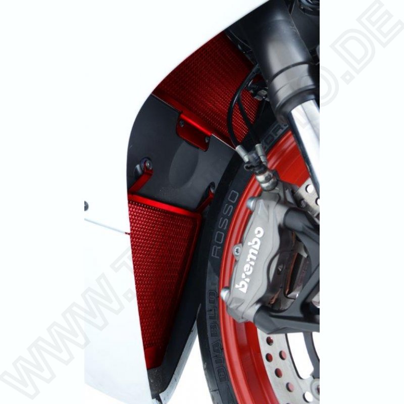 R&G Racing Radiator Guard Kit \"RED\" Ducati Panigale 959 / 1299 / V2