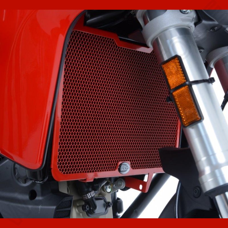R&G Radiator Guard \"RED\" Ducati Multistrada 950 2017-