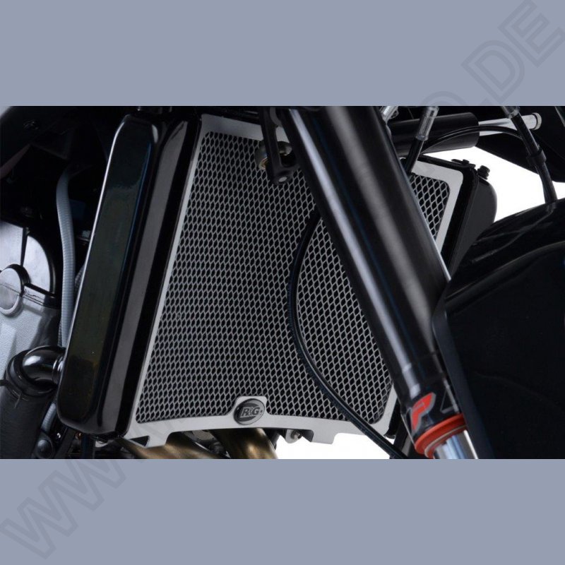 R&G Kühlergitter Wasserkühler KTM Duke 790 2018-2020 Modelle ohne original Plastik Bremsleitungsschutz