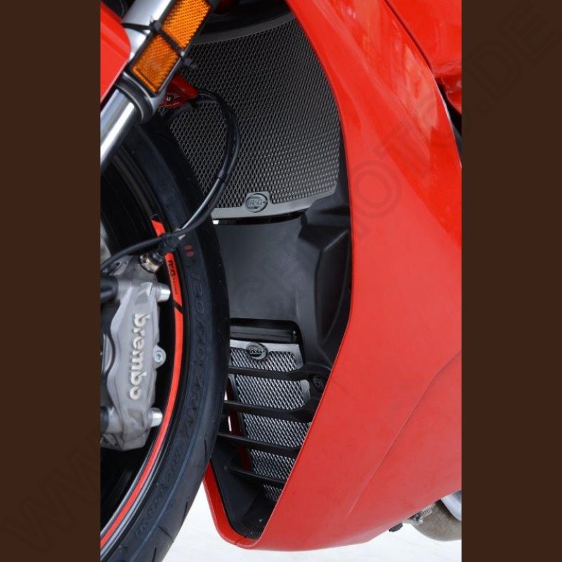 R&G Radiator & Oil Cooler Guard Set Ducati Supersport 2017-