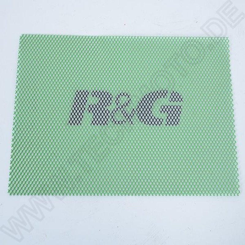 R&G Racing Radiator Guard \"GREEN\" Universal Mesh 40,6 x 30,5 cm