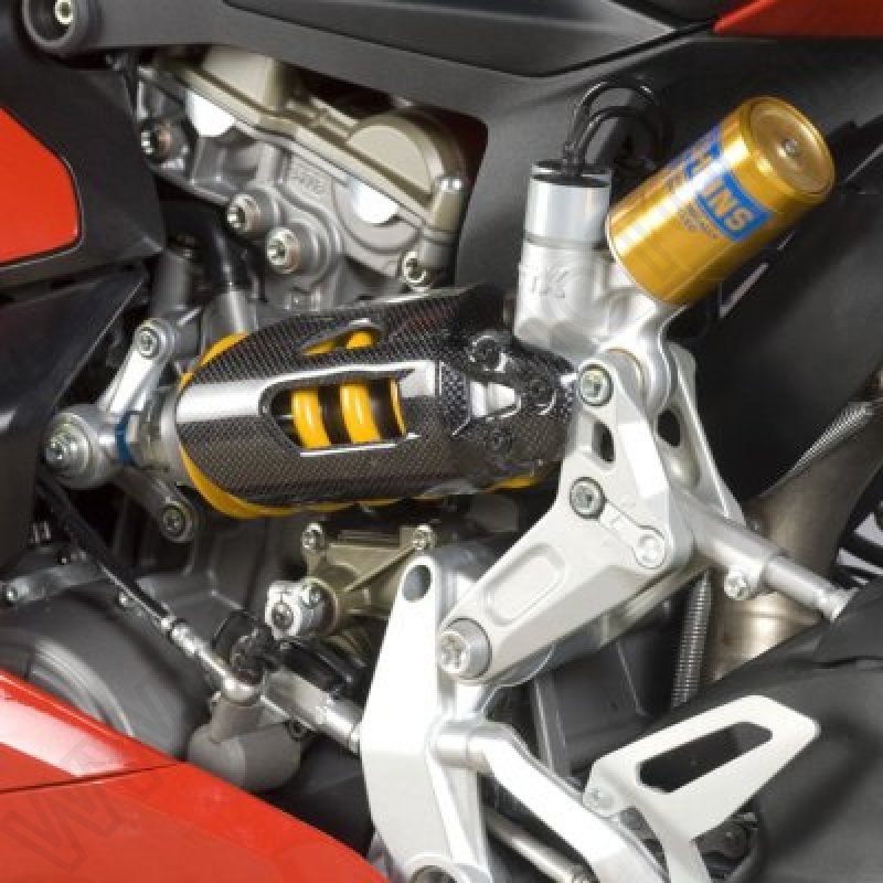R&G Carbon Shock Absorber Cover Ducati Panigale 959 / 1299 / V2 / Streetfighter V2