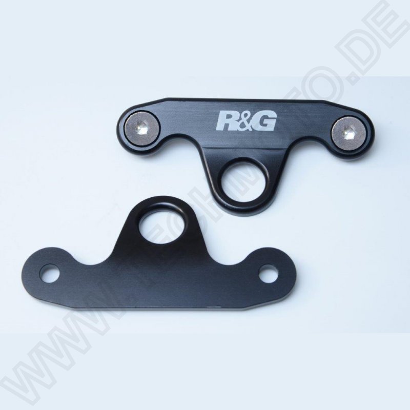 R&G Racing Tie-Down Hooks Pair \"Black\" Kawasaki ZX-10 R 2011-