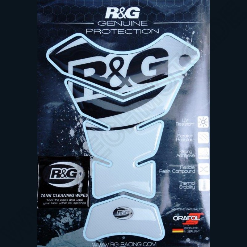R&G Racing BSB Series Tank Pad \"WHITE\"