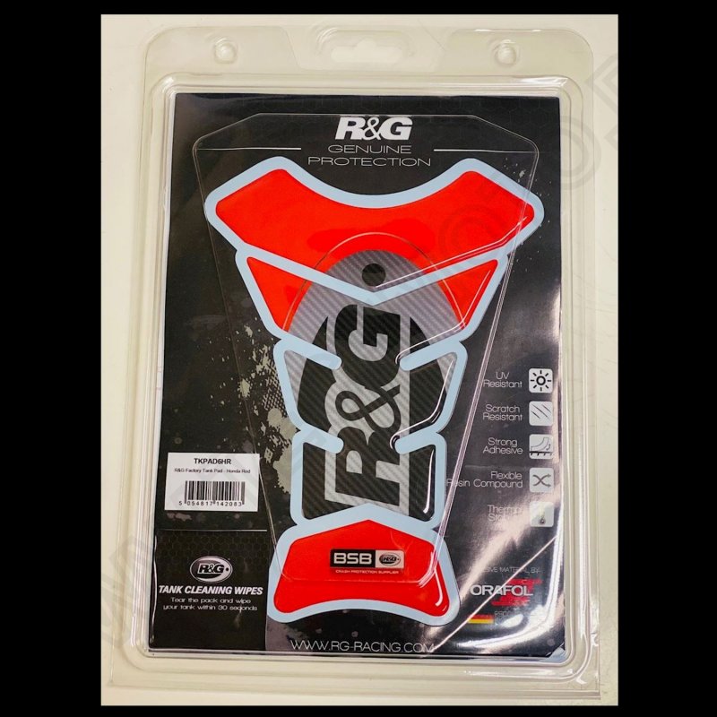 R&G Racing BSB Series Tank Pad \"RED\"