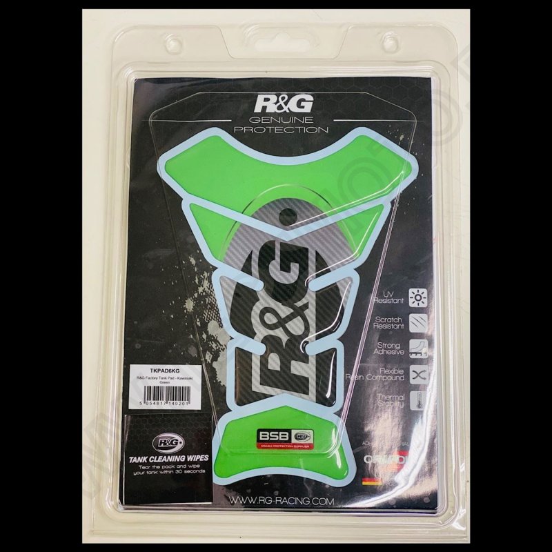 R&G Racing BSB Series Tank Pad \"GREEN\"