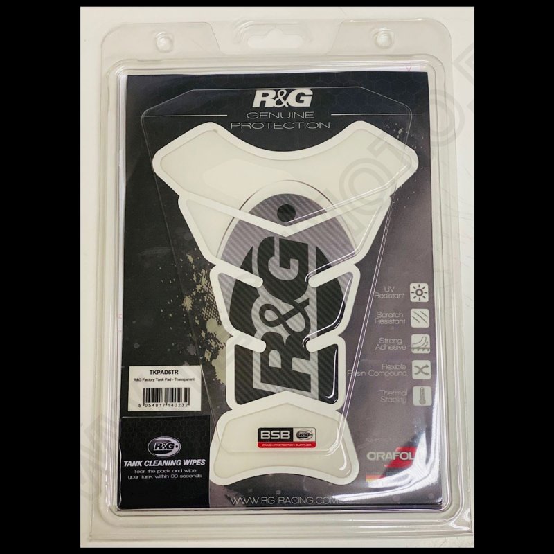 R&G Racing BSB Series Tank Pad \"Transparent\"