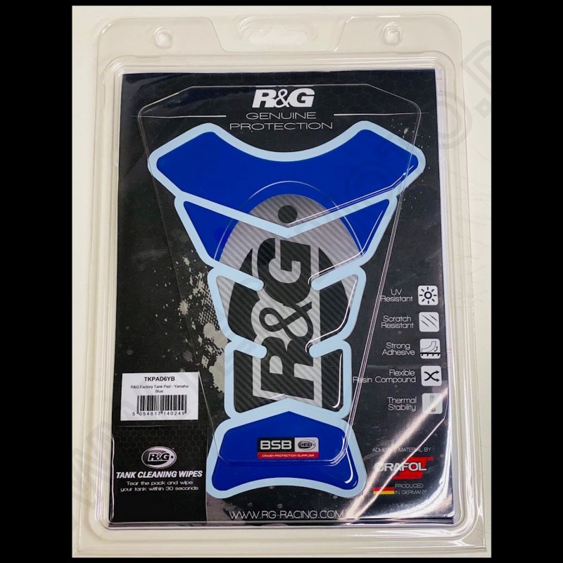 R&G Racing BSB Serie Tank Pad \"BLUE\"