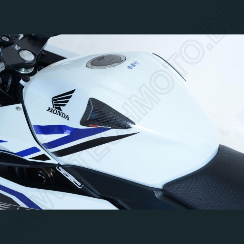 R&G Racing Carbon tank protector Honda CBR 500 R 2016-