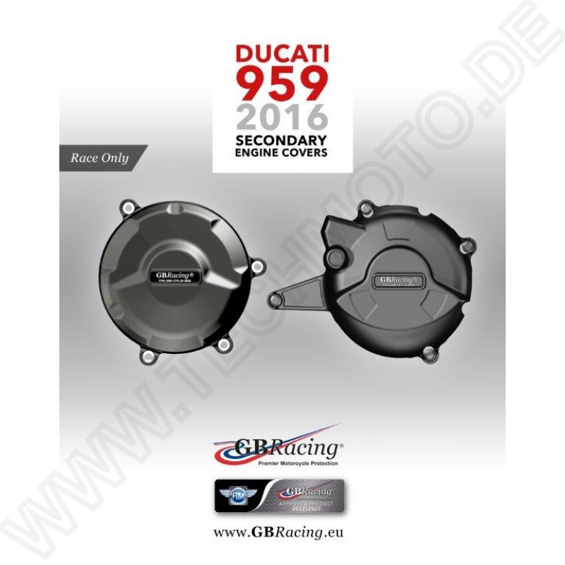 GB Racing Engine Cover Set Ducati 959 / V2 Panigale