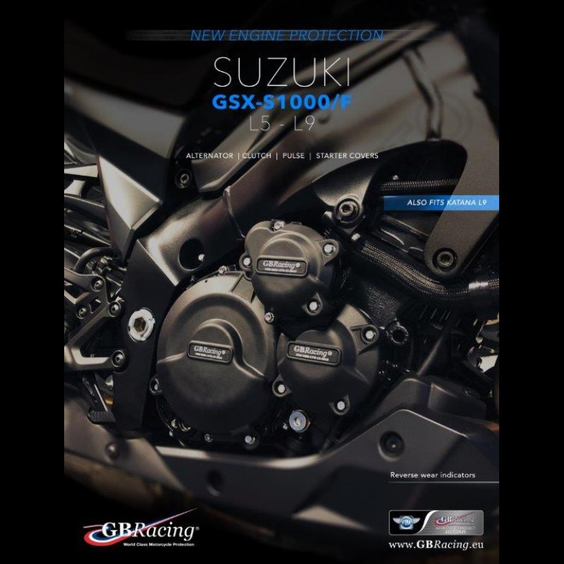 GB Racing Engine Cover Set Suzuki GSX-S 1000 / GT / GX / FA / Katana / GSX-S 950