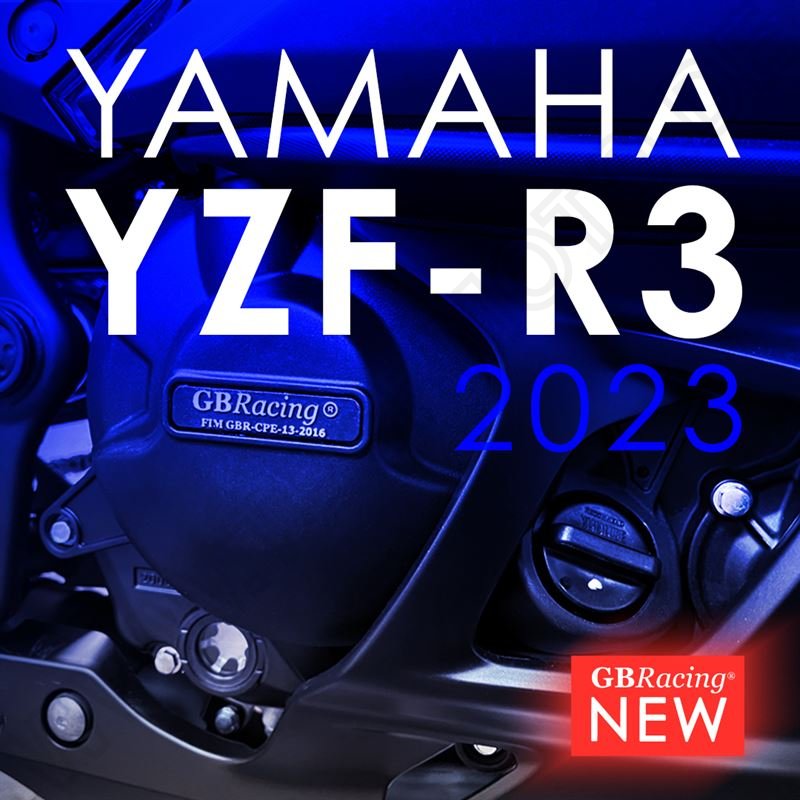 GB Racing Engine Cover Set Yamaha YZF R3 / MT-03 2023-