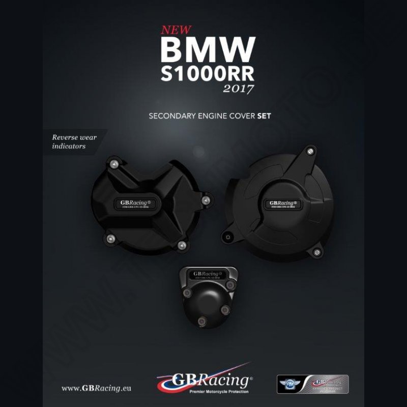 GB Racing Engine Cover Set BMW S 1000 R 2017-2020 / RR 2017-2018 / XR 2015-2019