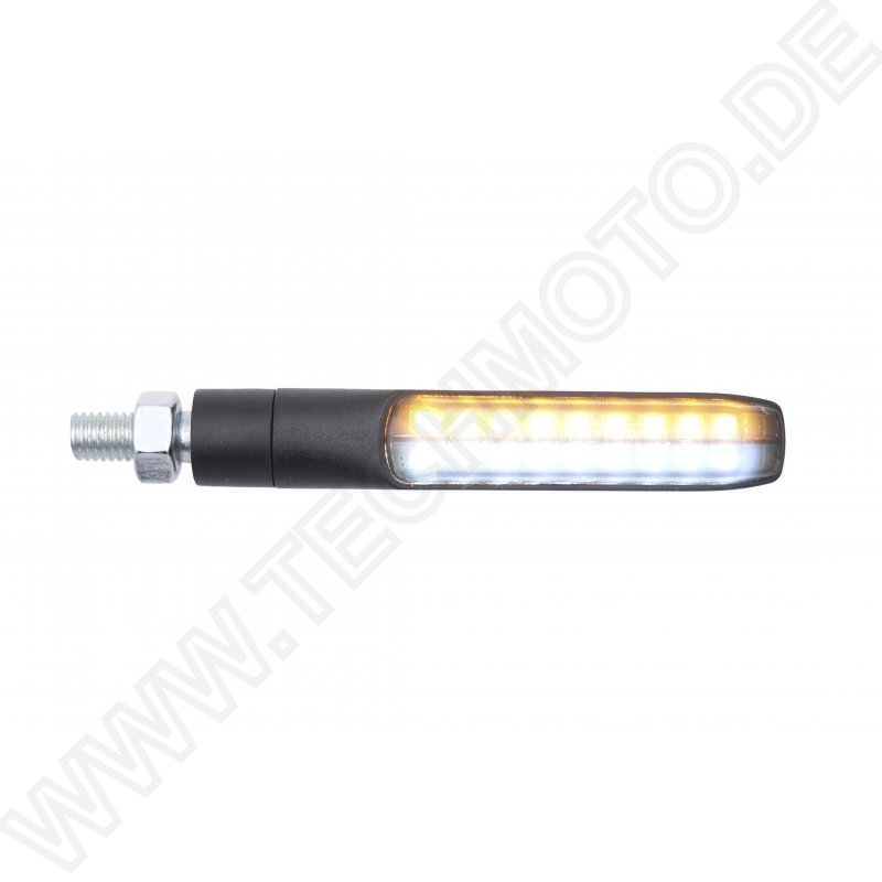 LighTech LED Micro Blinker / Miniblinker FRE937 mit weissem Licht für vorn