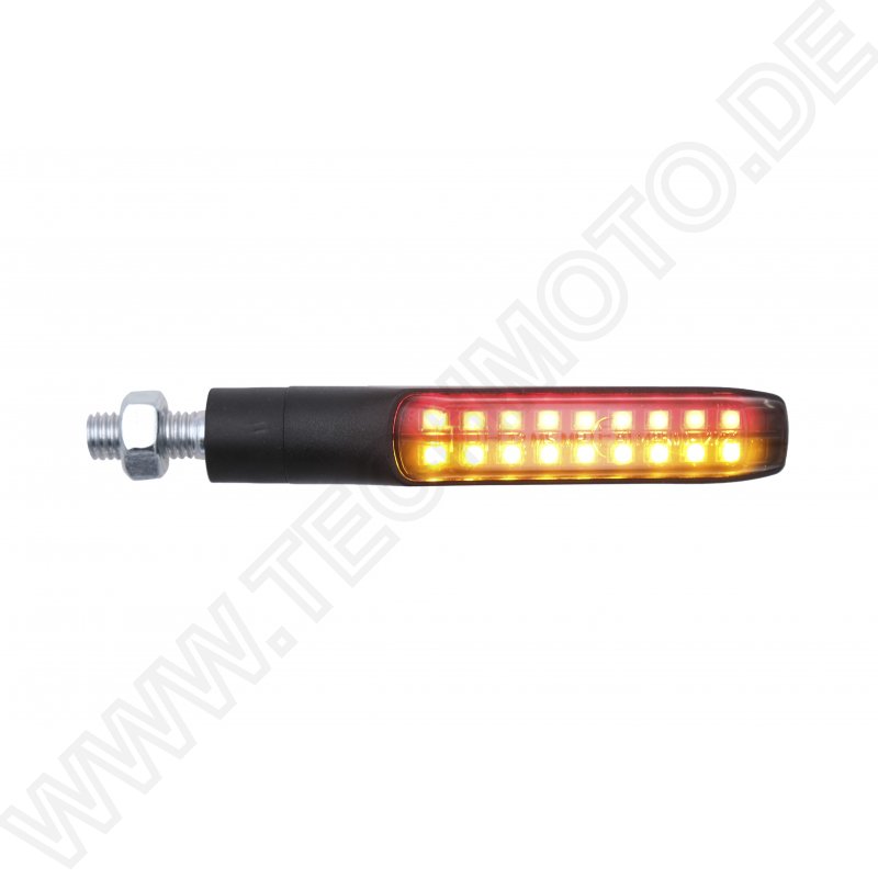 LighTech LED Micro Blinker / Miniblinker FRE938 mit rotem Licht und Bremslicht