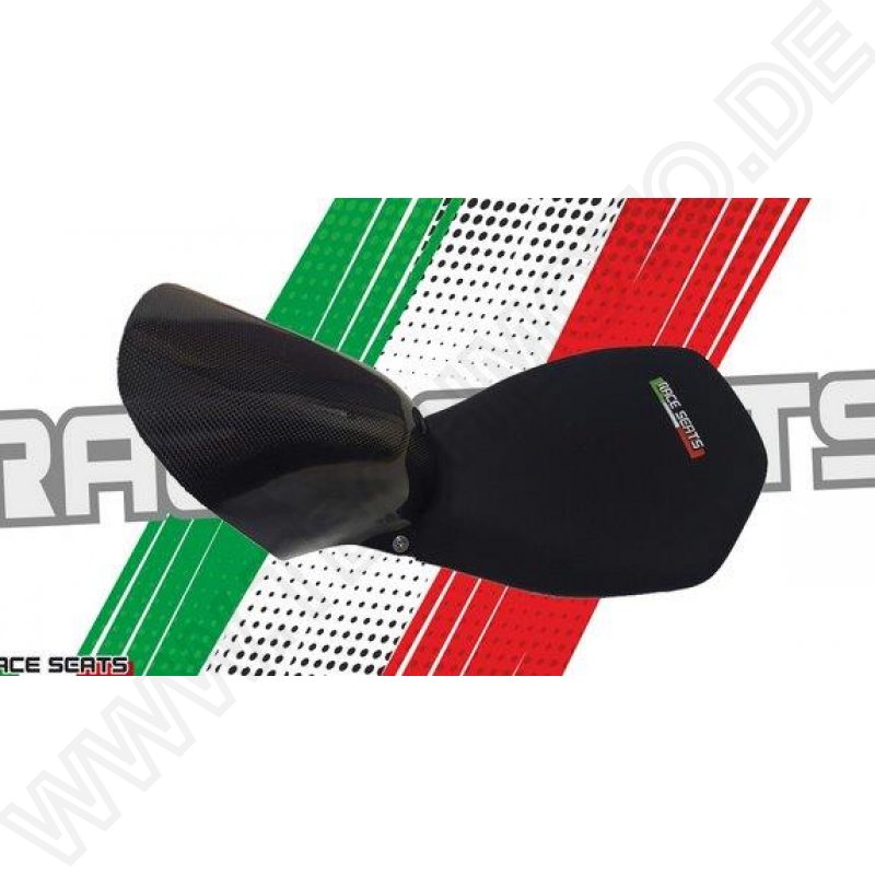 Race Seat Competition Line Ducati 899 / 959 / 1199 / 1299 Panigale with Carbon Tank Extension