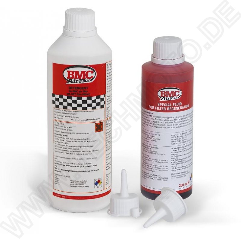 BMC Air Filter Washing Kit (Oil Bottle 250ml and Cleaner 500ml)
