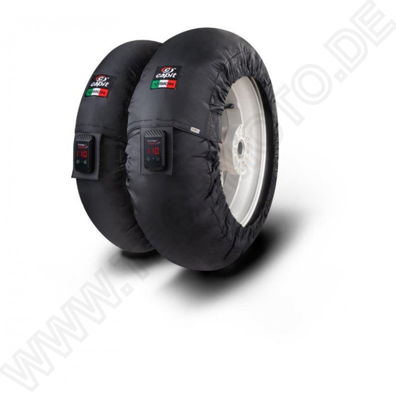 NEW Capit Tyre Warmers Nomex Suprema Vision FR:>125/17\" RE:180-205