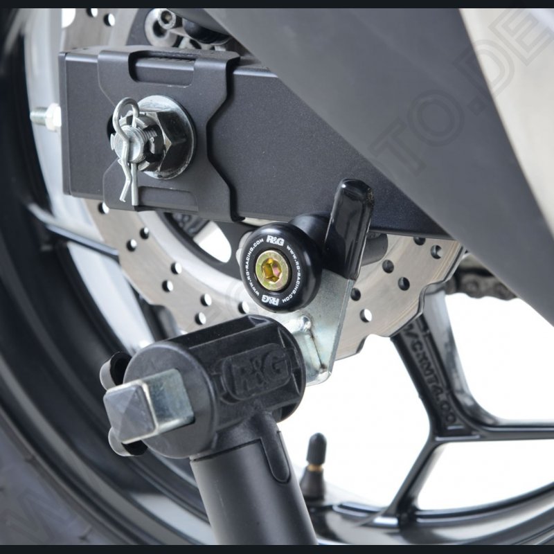 R&G Swingarm Protectors Kawasaki Ninja 250 / 300 R / CF Moto 800 MT 2022- / 800 NK 2023-