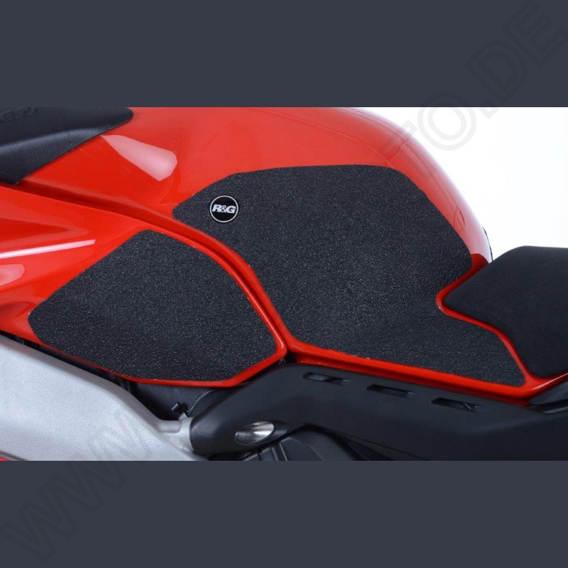 4 Pieces '18 R&G Tank Traction Grips For Ducati Panigale V4