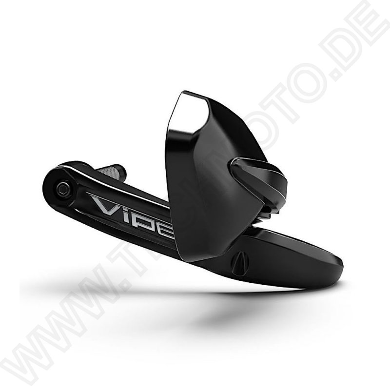 FAR Handlebar end mirror \"VIPER 7490\" | aluminum | right W 245 x H 160 | with adapter | E-approved