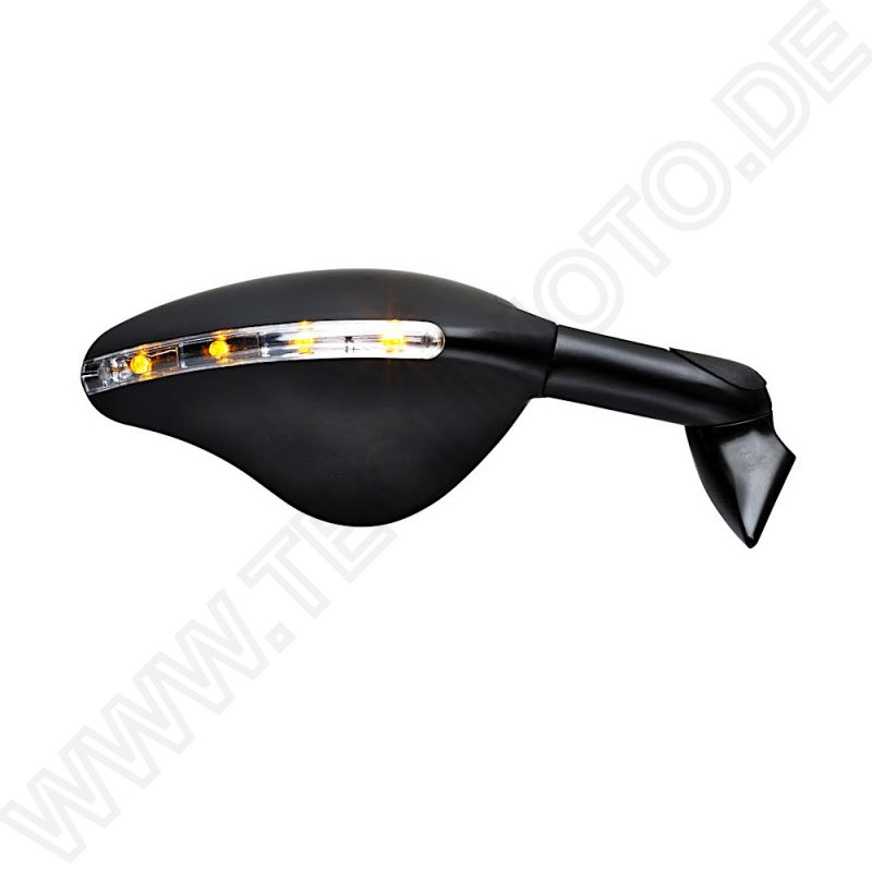 FAR Turn Signal Mirror BLACK | 7720 7721 | Ducati Panigale V2 / V4 | E-approved