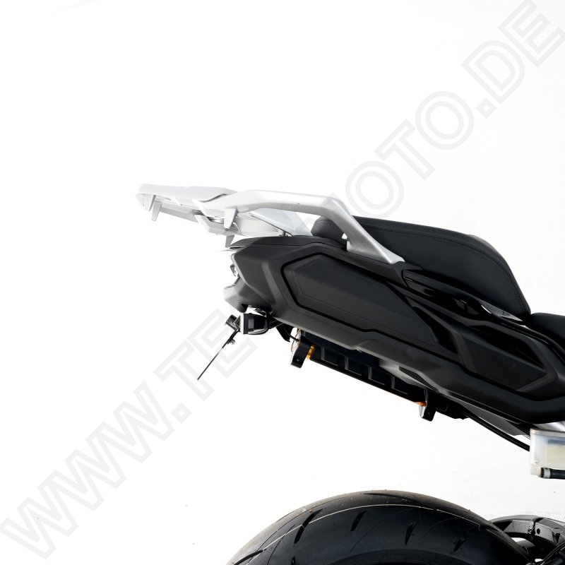 R&G Premium Licence plate holder \"SHORT Black\" Suzuki GSX-S 1000 GT 2022- / GX 2024-