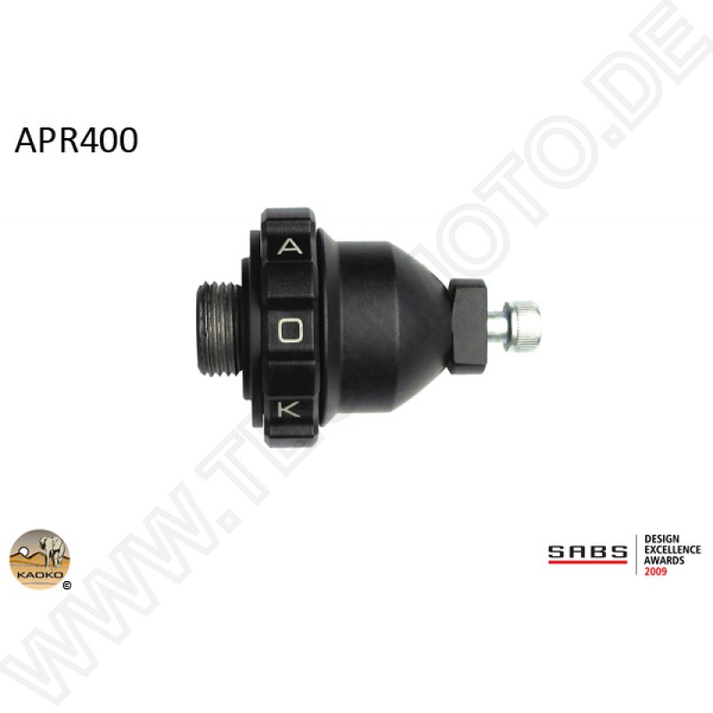 Kaoko Throttle Stabilizer \"Drive Control\" for APRILIA Caponord 1200 / Dorsoduro 750 / 1200