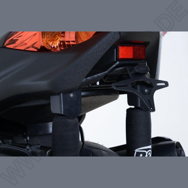 R&G TAIL TIDY /NUMBER LICENCE PLATE HOLDER YAMAHA X-MAX 300 '2019' LP0236BK 