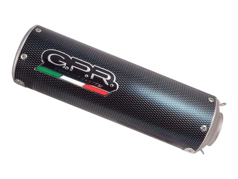 GPR Exhaust System  Voge Valico 650 Dsx 2021/2023 e5 Homologated slip-on exhaust catalized M3 Poppy