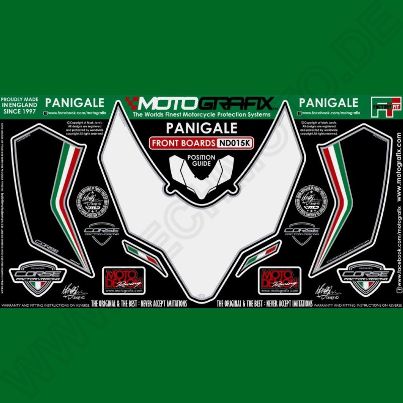 Motografix Stone Chip Protection front Ducati 899 / 1199 Panigale ND015K