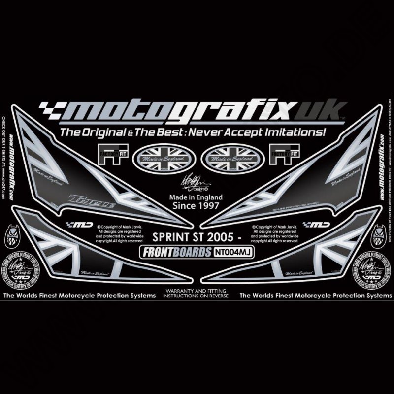 Motografix Stone Chip Protection front Triumph Sprint ST 2005-2009 NT004MJ