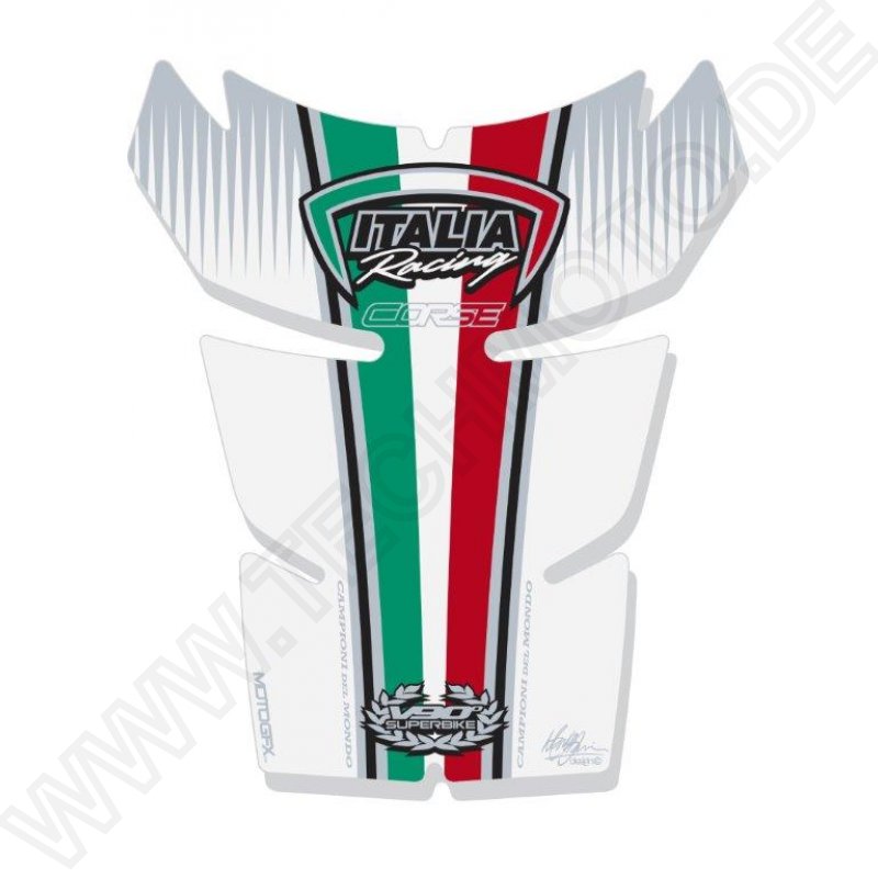 Ducati Corse V90° Motografix 3D Gel Tank Pad Protector TD013W