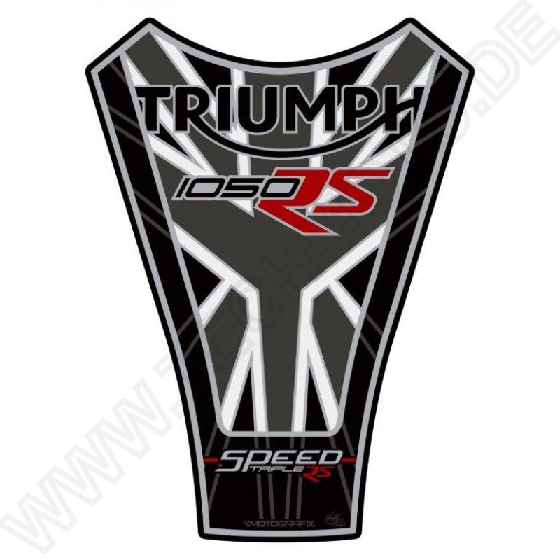 Motografix Triumph Speed Triple 1050 RS 3D Gel Tank Pad Protector TT033MJ