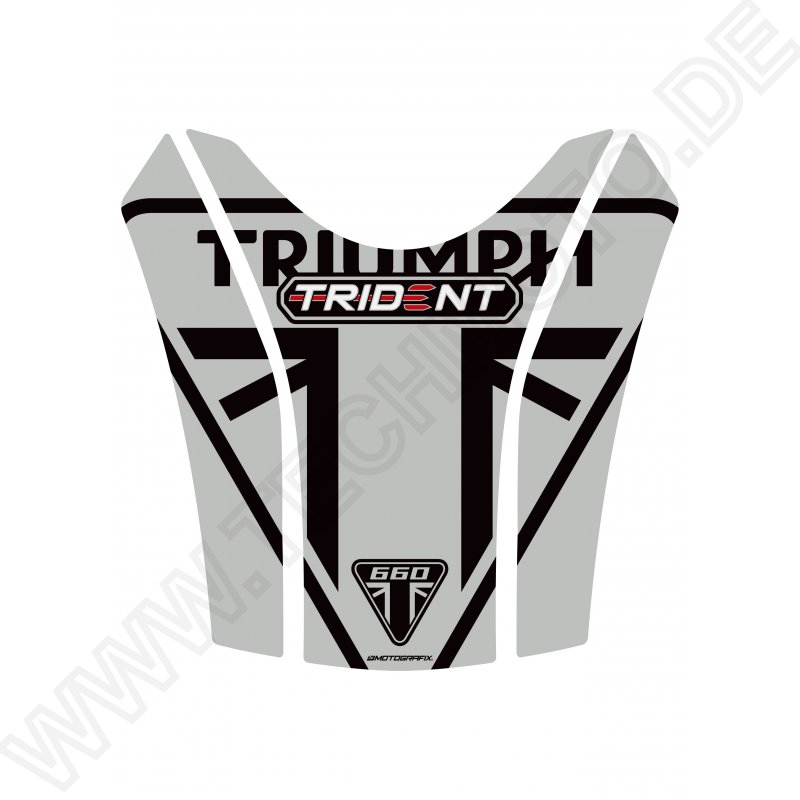 Triumph TRIDENT 660 3D Gel Motografix Tank Pad Protector TT048SK