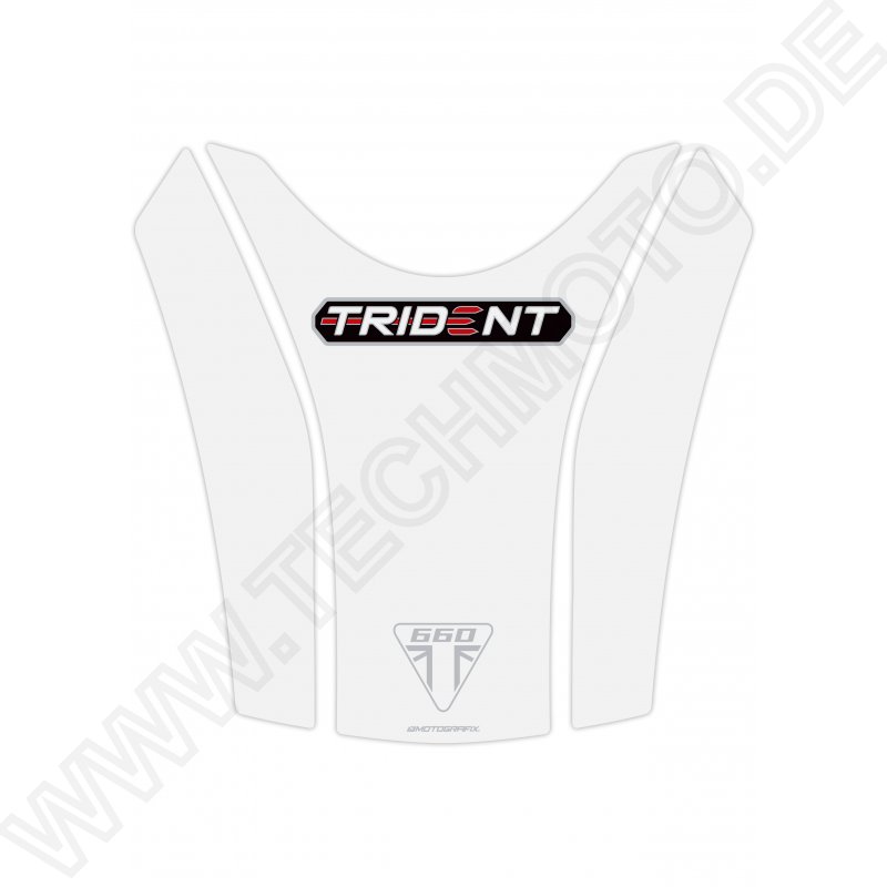 Triumph TRIDENT 660 3D Gel Motografix Tank Pad Protector TT048WW