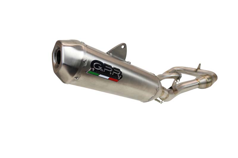 GPR Exhaust System  Husqvarna Fc 450 2019/2022 Mx competition full line Pentacross FULL Titanium