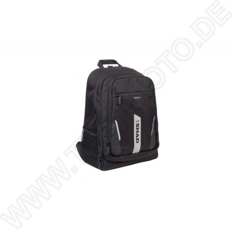 SHAD SL86 Motorrad Backpack with Helmet Holder Shoulder strap and Reflector