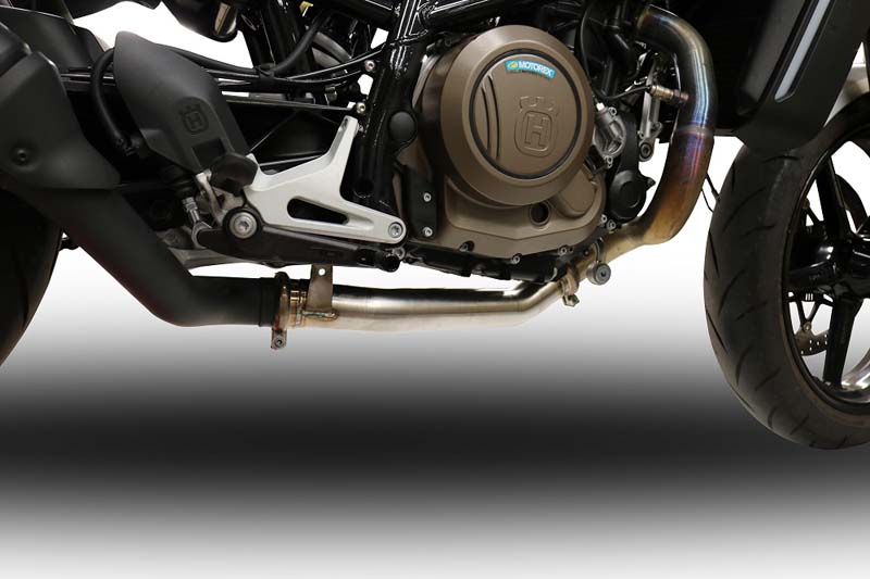   Husqvarna Svartpilen 701 2018-2020, Decatalizzatore, Decat pipe Fits both original silencers and GPR pipes