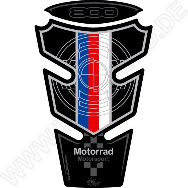 BMW F700GS 2012 13 14 15 Motorcycle Tank pad Tankpad Motografix Gel Protector 